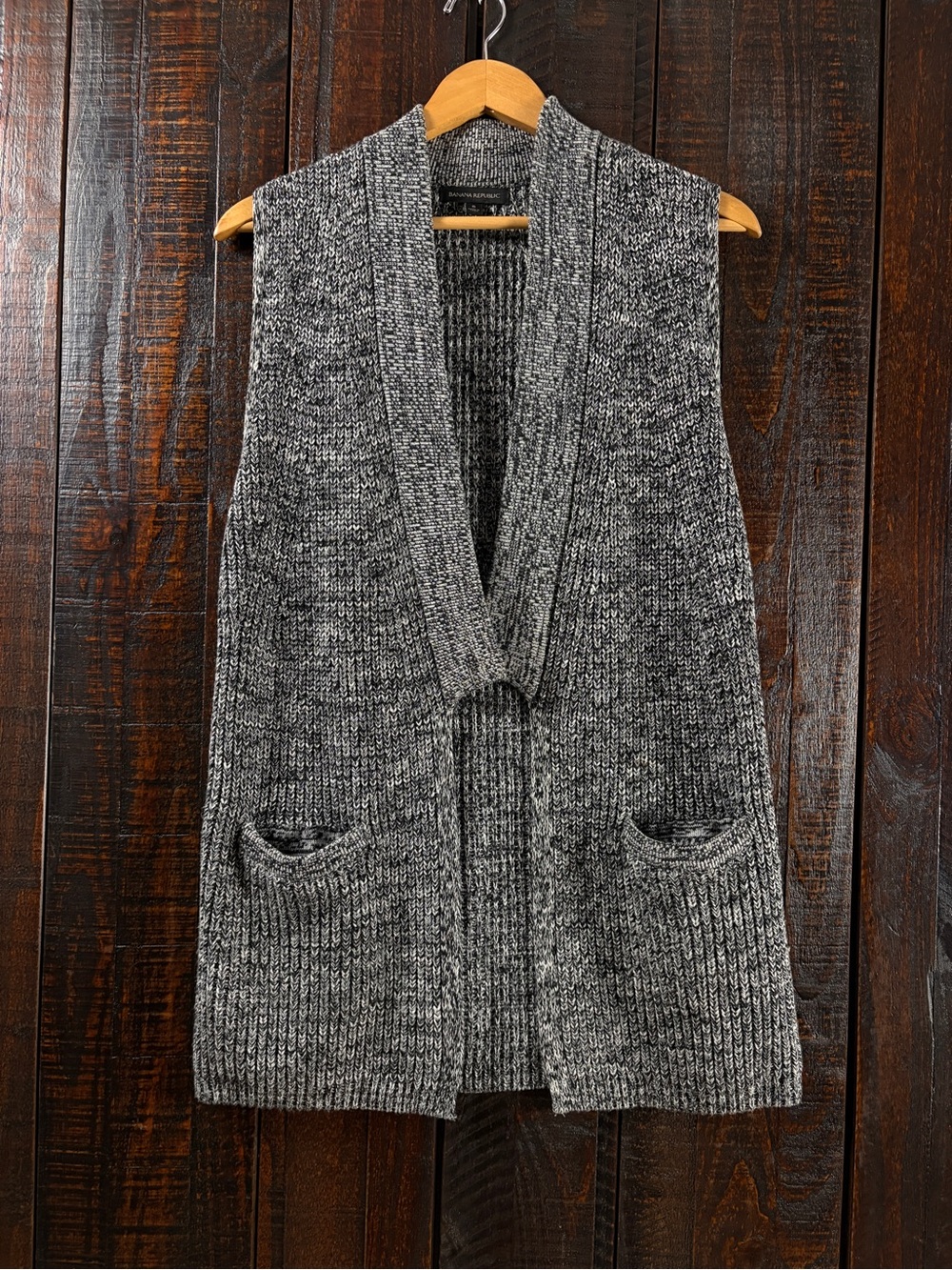 Banana Republic Merino Wool Blend Sweater Vest Size Small